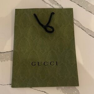 Gucci Olive Green Patterned Bag